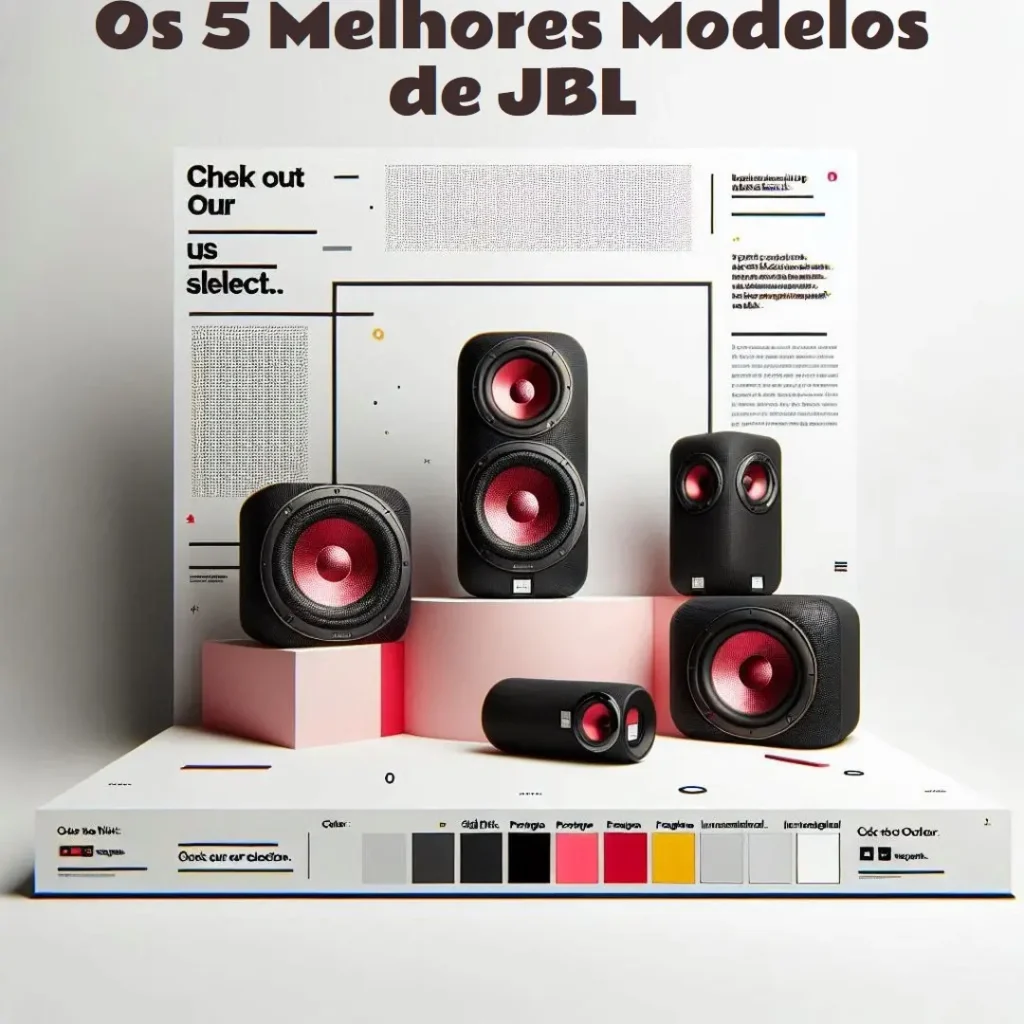 Os 5 Melhores Modelos de  JBL caixa de som