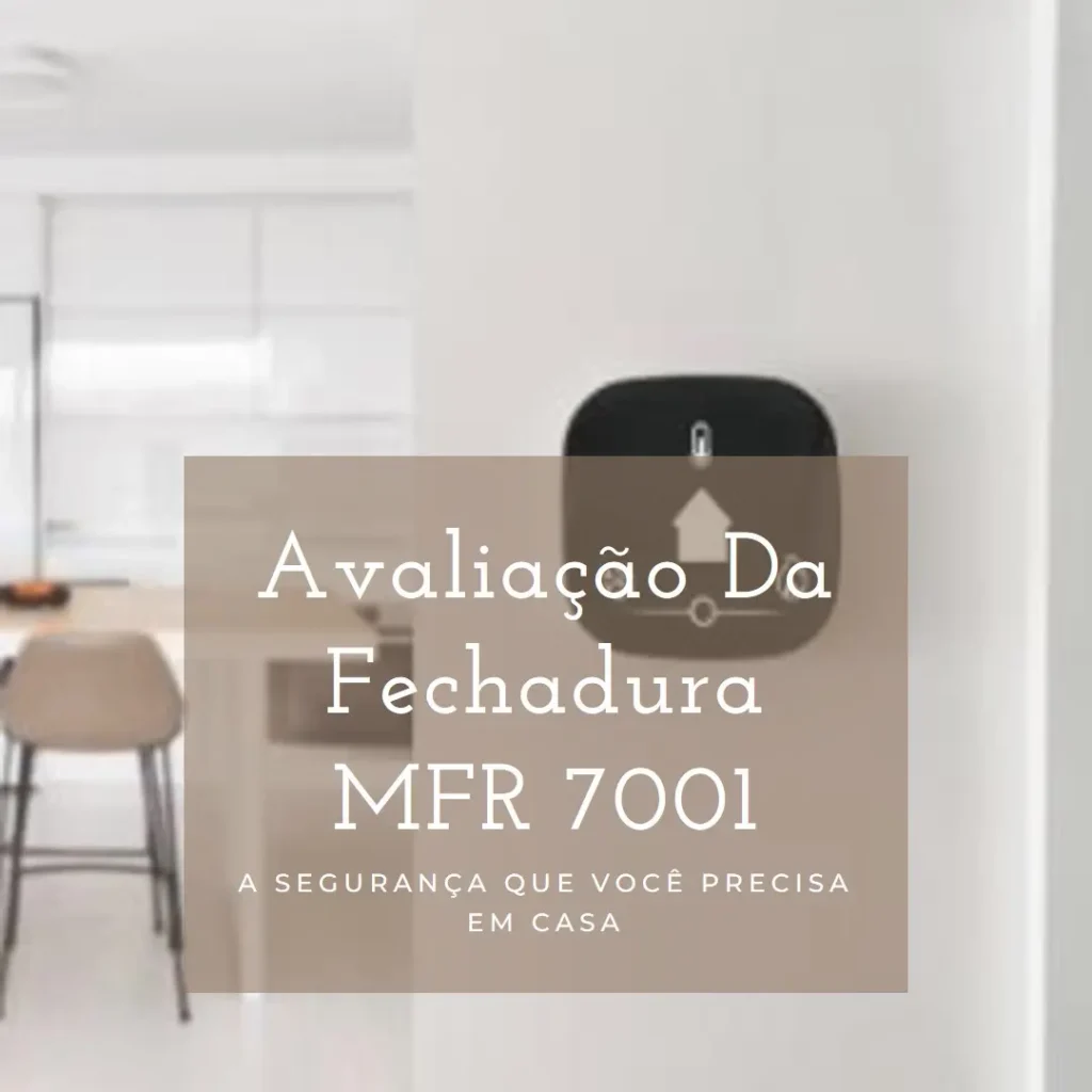 Fechadura Inteligente de Embutir Sem Maçaneta MFR 7001