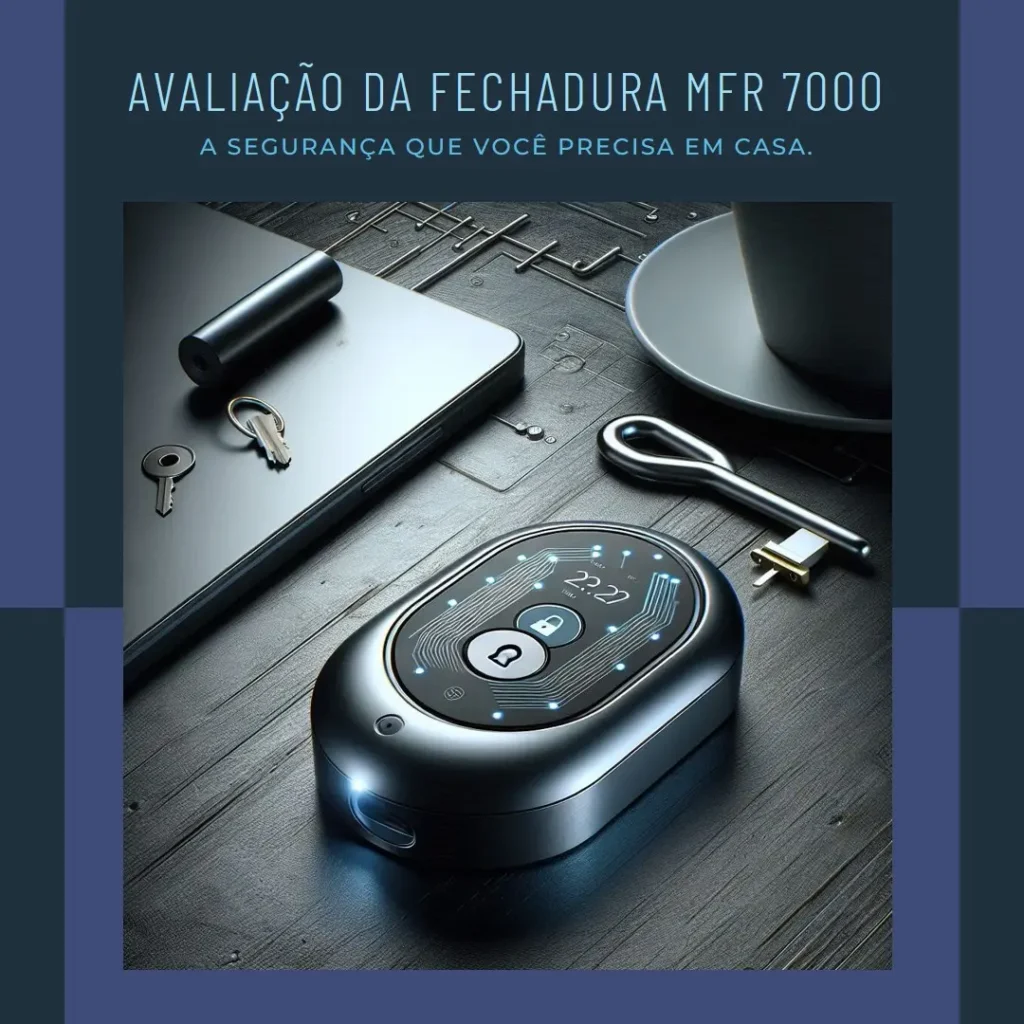 Fechadura Inteligente de Embutir com Maçaneta MFR 7000 Intelbras
