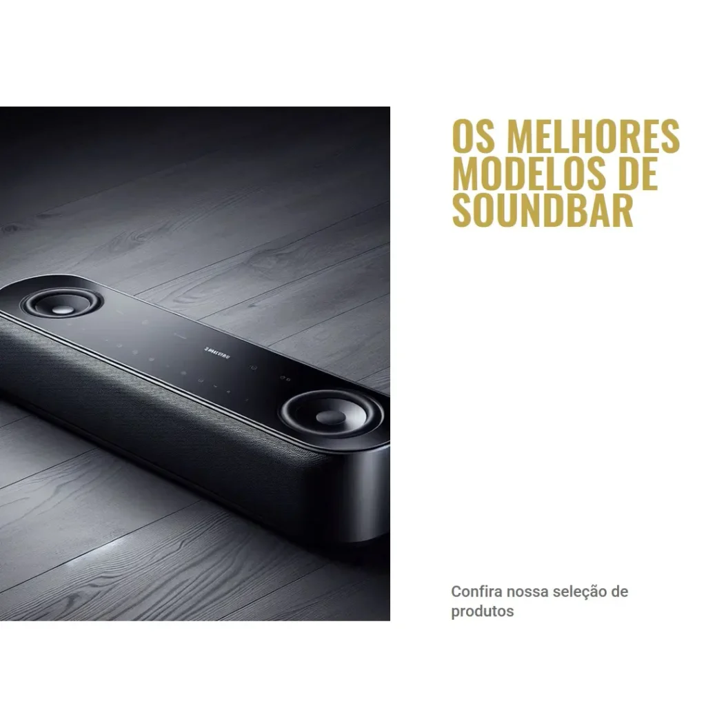 Os 5 Principais Modelos de soundbar Samsung hw q800c
