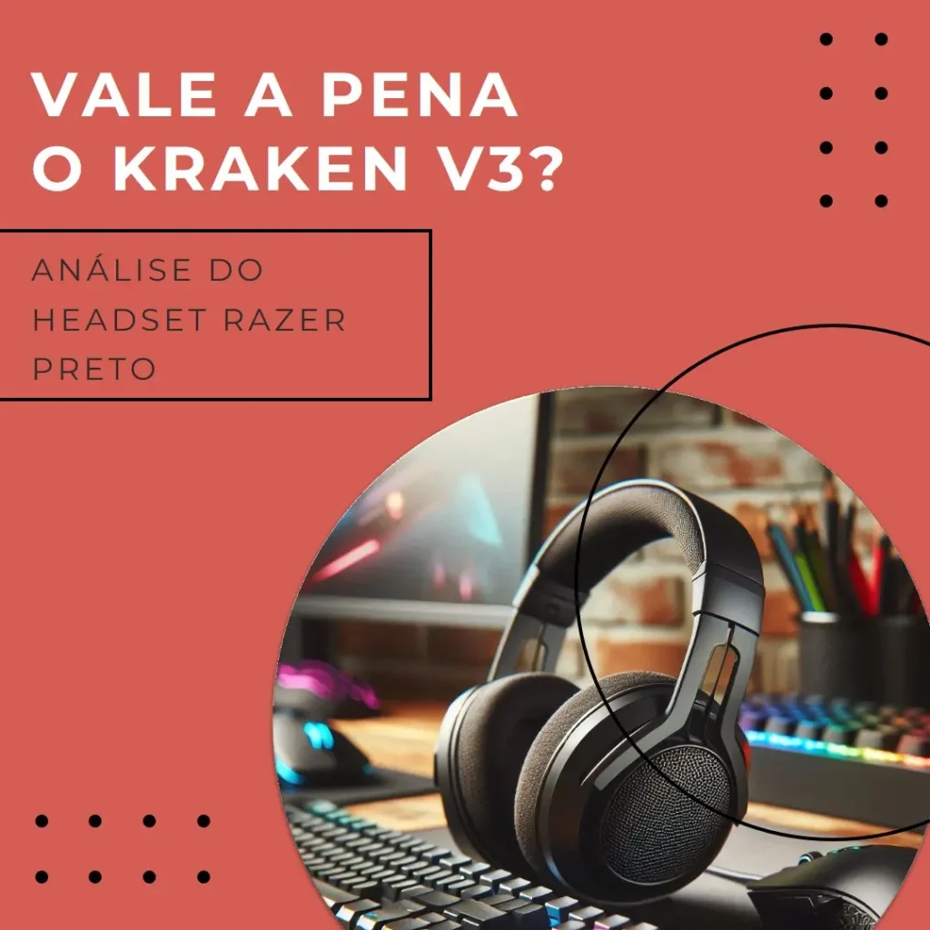 Headset Kraken V3 Hypersense Preto Razer – Vale a Pena?