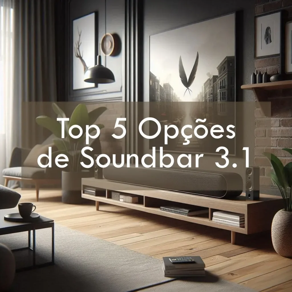 Top 5 Opções de  soundbar 3.1