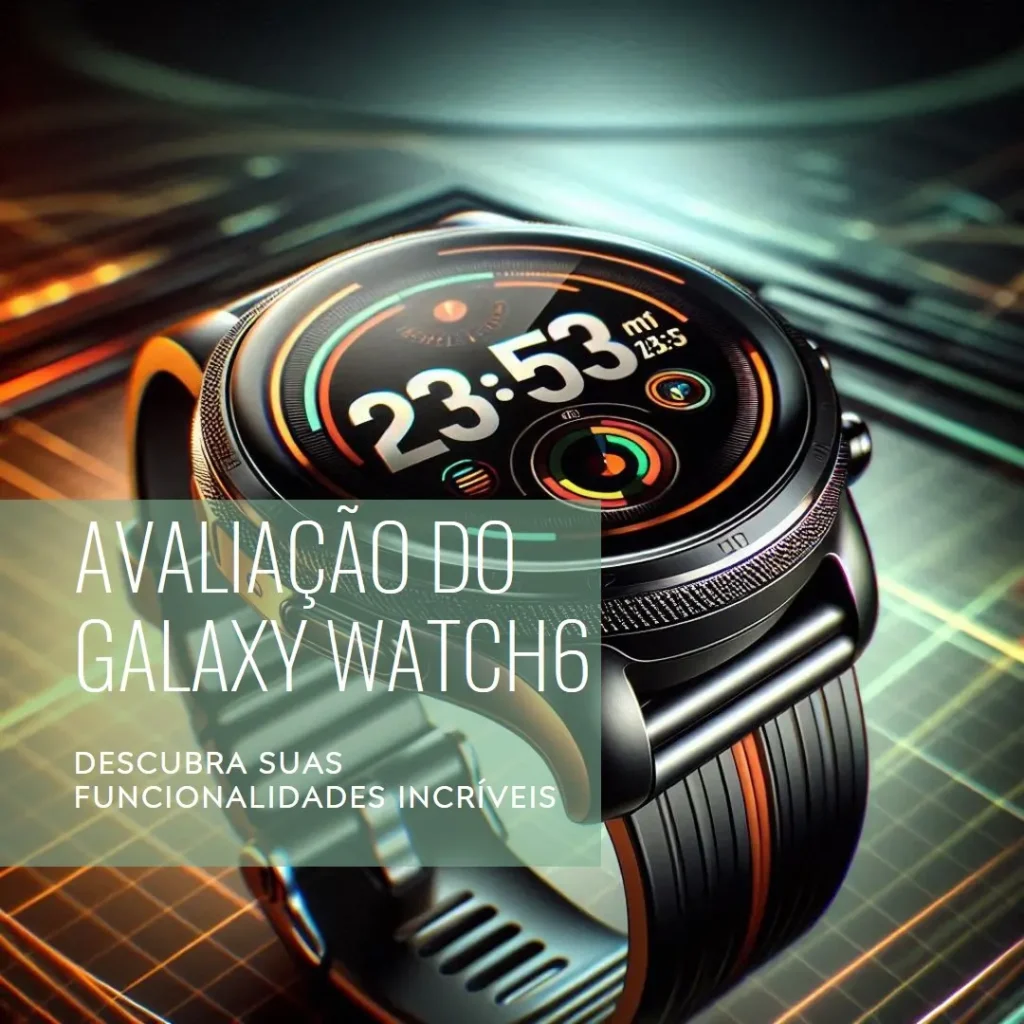 Samsung Smartwatch Galaxy Watch6 BT 40mm Tela Super AMOLED