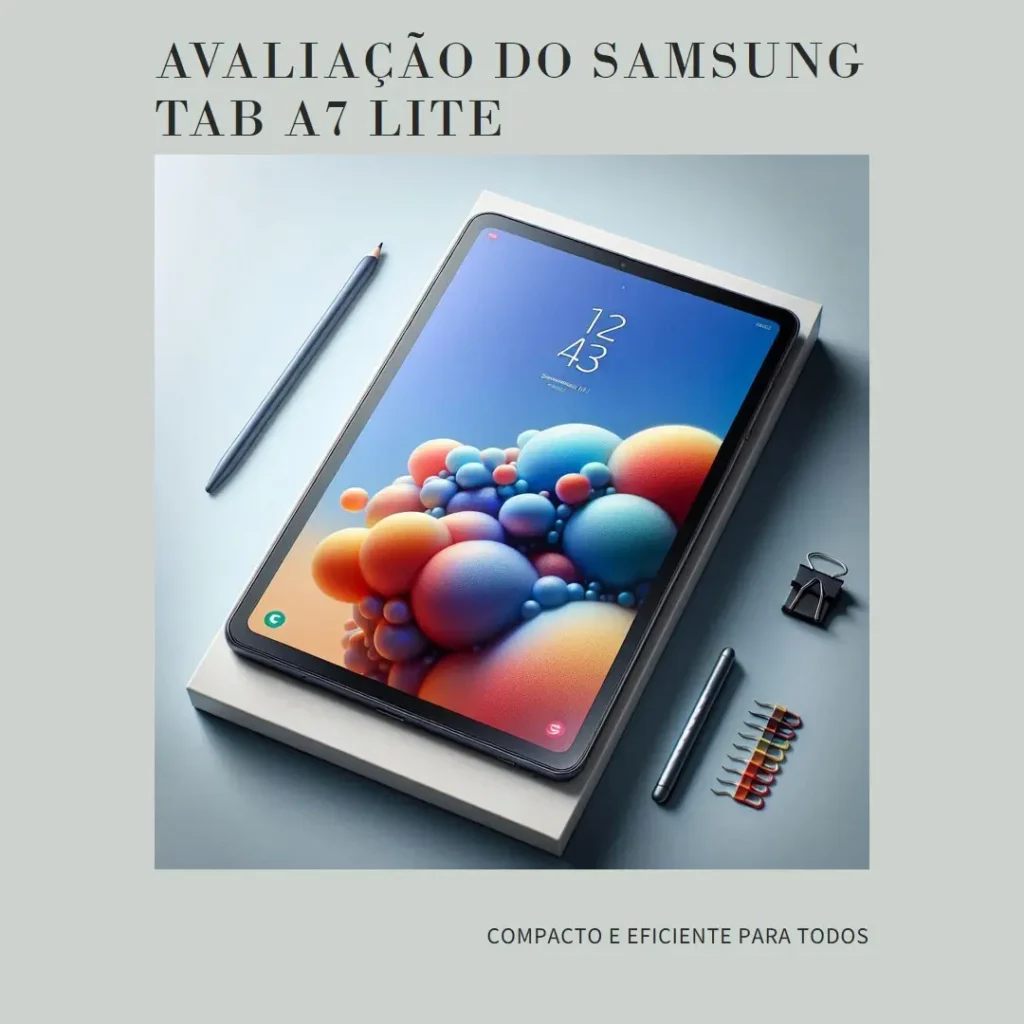 Samsung Tab A7 Lite 32GB 4G – Compacto e Eficiente