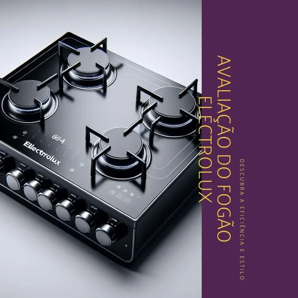 Fogão Electrolux 4 Bocas Efficient com PerfectCook Bivolt