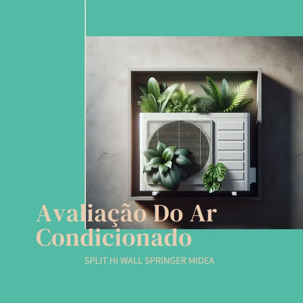 Ar Condicionado Split Hi Wall Springer Midea AirVolution 9000 BTU/h Frio 42AFFCI09S5-220V