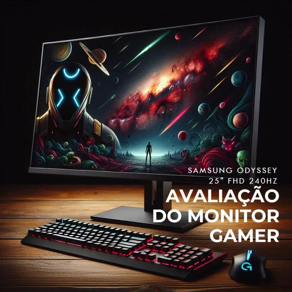 SAMSUNG Monitor Gamer Odyssey 25" FHD 240Hz 1ms