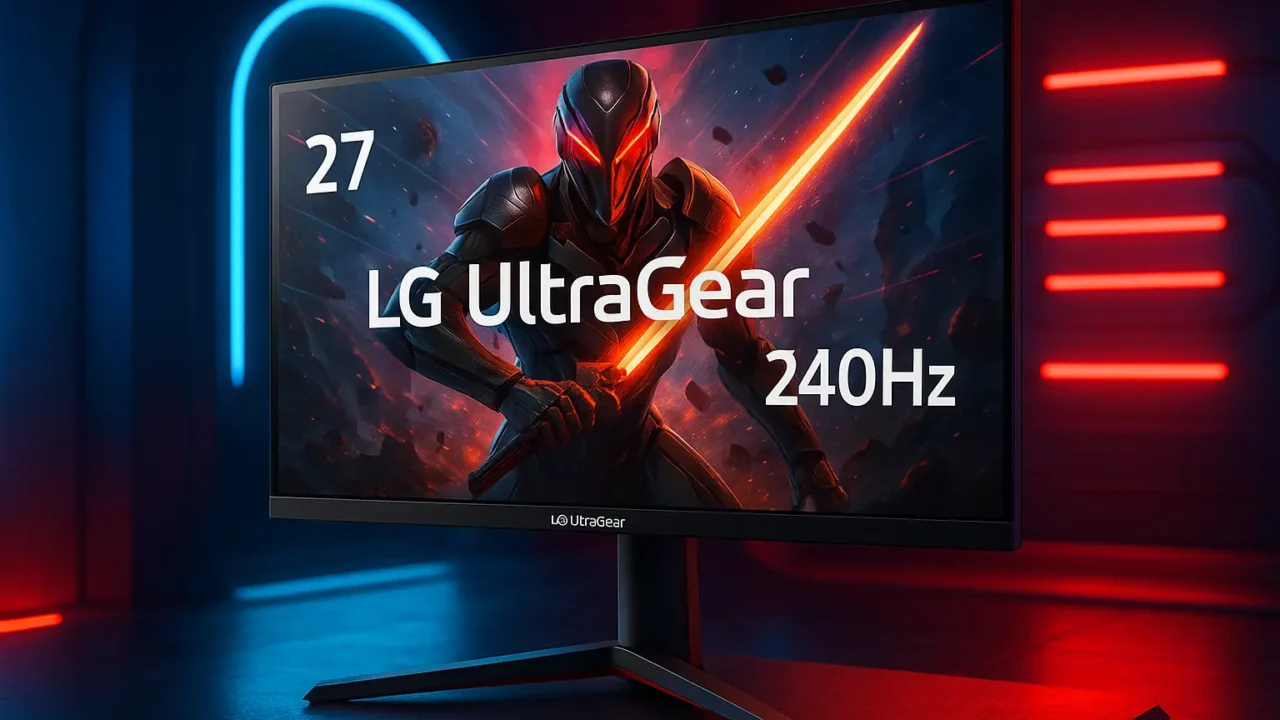 Top Cinco monitor gamer LG ultragear 27 ips 240hz