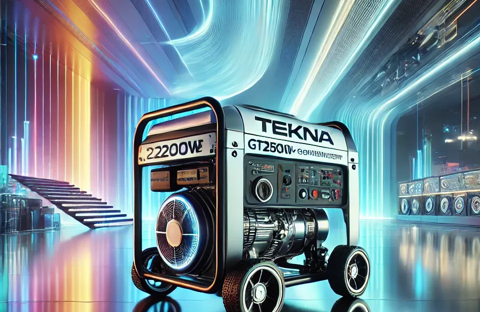 Gerador a Gasolina GT2500AW-B Tekna com 2200W e AVR