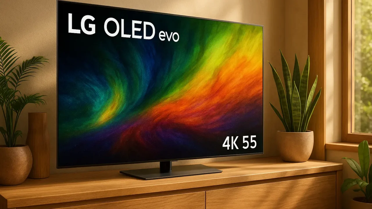 Cinco Principais Modelos de smart TV 4k 55 LG OLED EVO OLED55c4