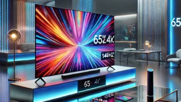 Samsung AI TV 65" OLED 4K com Painel 144hz e Alexa