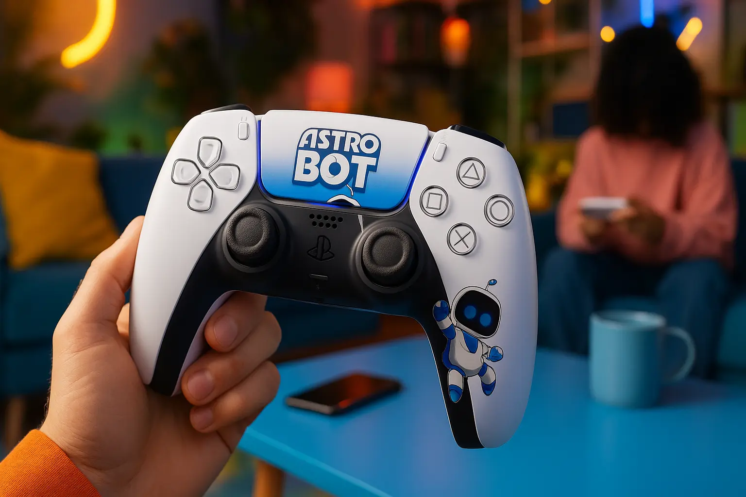 Top Cinco controle astro bot ps5