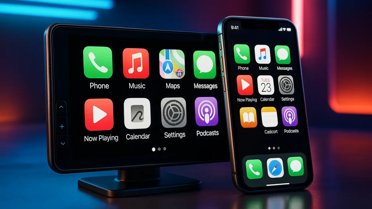 Os 5 Principais Modelos de Apple carplay iPhone