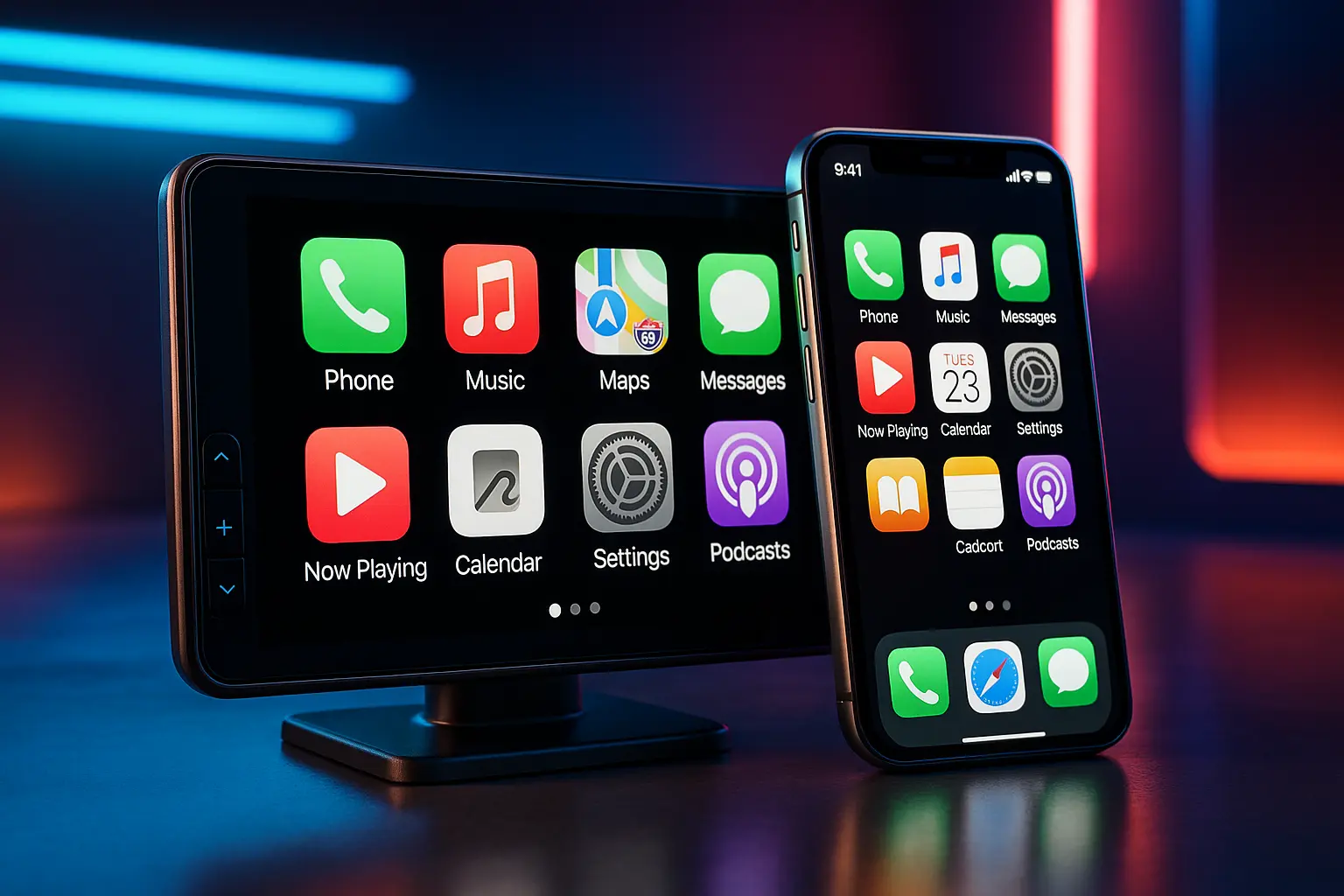 Os 5 Principais Modelos de Apple carplay iPhone