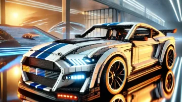 LEGO Technic Ford Mustang Shelby GT500 com tração e RA