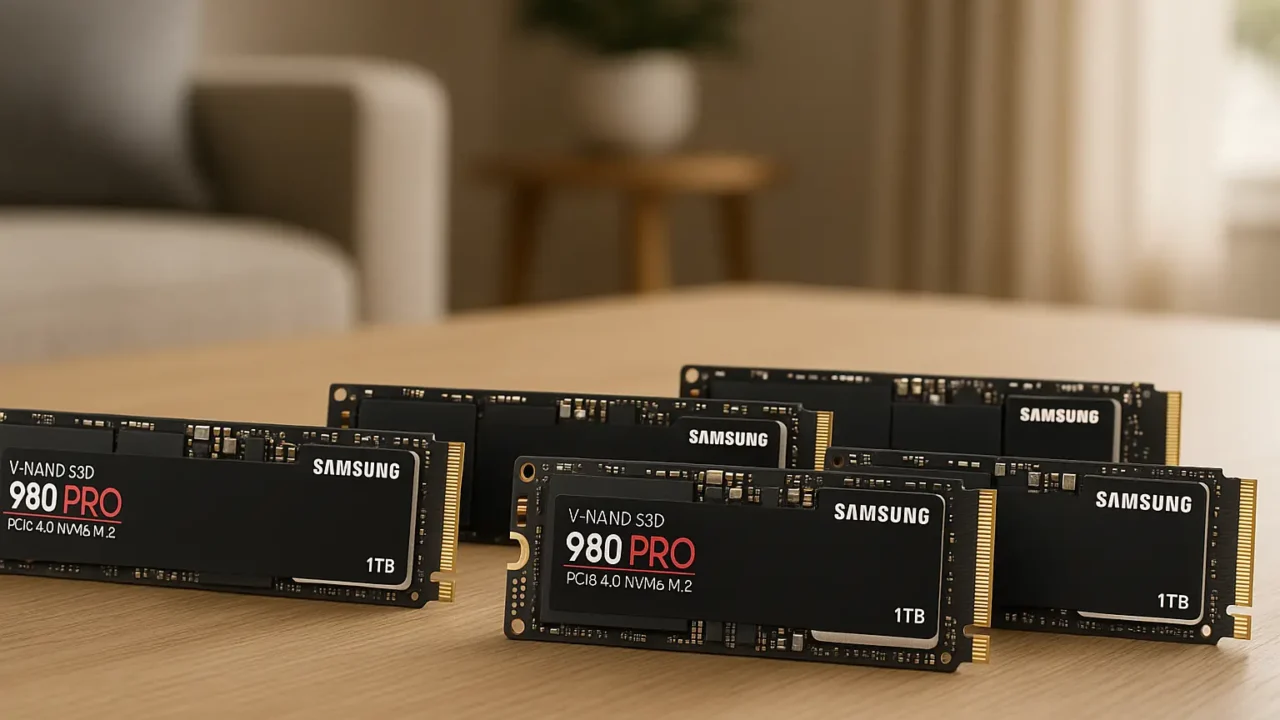 Cinco Principais Modelos de Samsung 980 pro pcie 4.0 nvme SSD