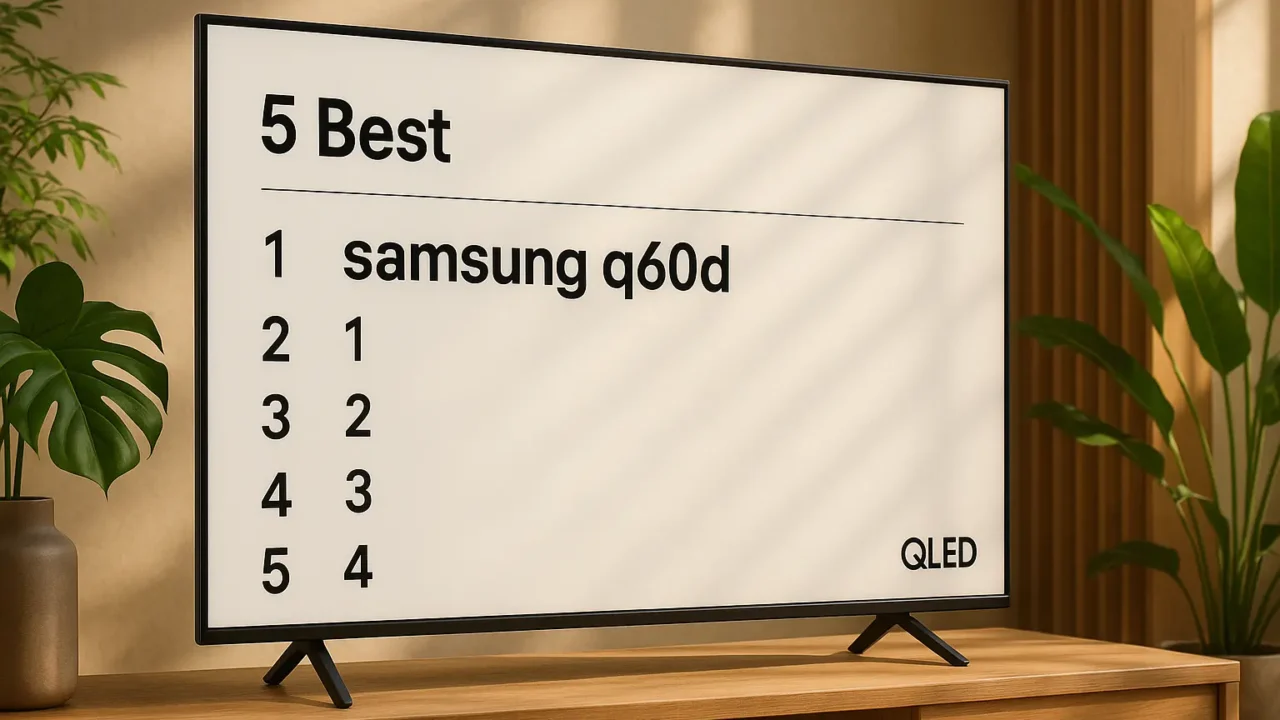 Lista de 5 Melhores: samsung q60d 50