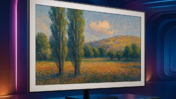 Samsung Smart Big TV 75" QLED 4K The Frame — Design, Estilo e Alta Tecnologia