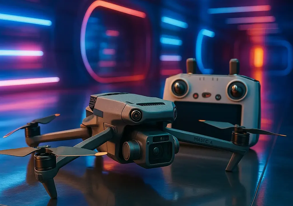 DJI Mavic 3 com RC-N1 – Gravação 5.1K e 46min de Voo