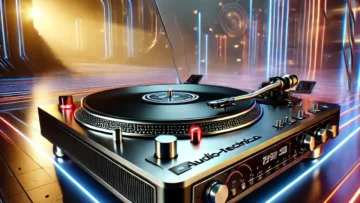 Toca Discos Sem Fio Audio-Technica AT-LP120XBTUSB-BK: O Melhor de Dois Mundos Entre Analógico e Digital