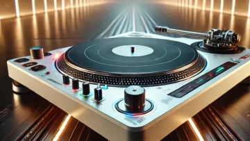 Pioneer DJ Plataforma Giratória PLX-500 Direct Drive - Branco: Um Toca-Discos para DJs Profissionais