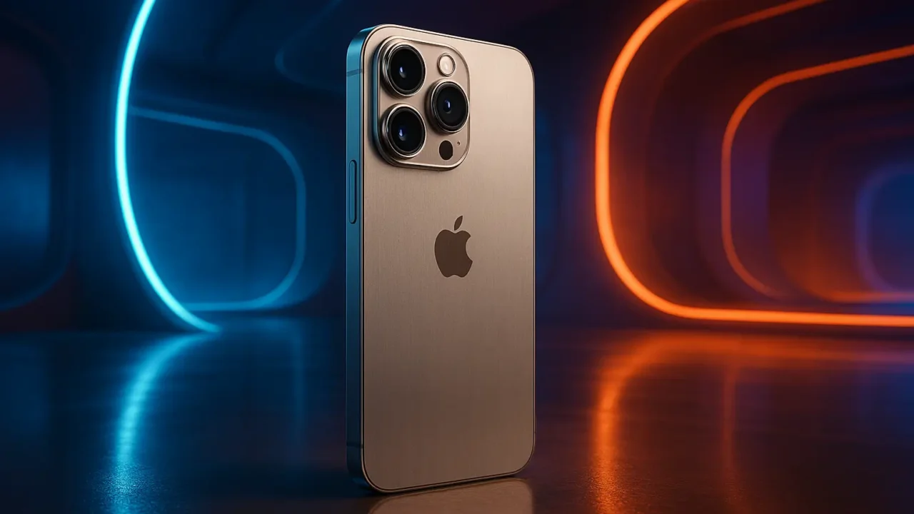 Apple iPhone 16 Pro (512 GB) – Titânio natural: performance, câmeras e bateria de outro nível