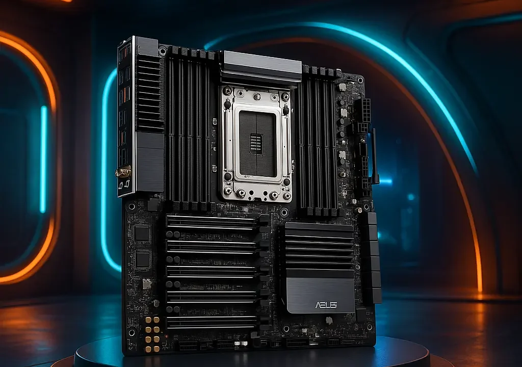 ASUS Pro WS WRX80E-SAGE SE WiFi II: Potência e Conectividade de Nível Profissional