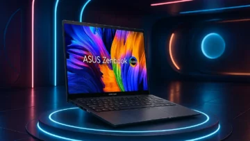 ASUS Zenbook A14 OLED: leve, potente e com inteligência artificial de sobra
