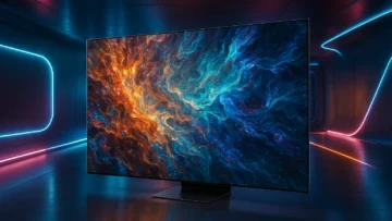 Samsung Smart TV 65" Neo QLED 8K 65QN800D: Imagem Ultra Realista com AI e Mini LED