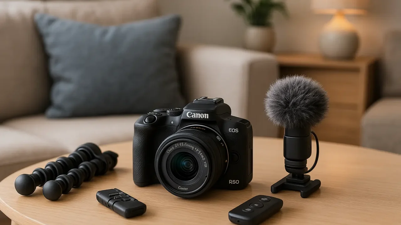 Canon EOS R50: Kit Completo para Criadores de Conteúdo