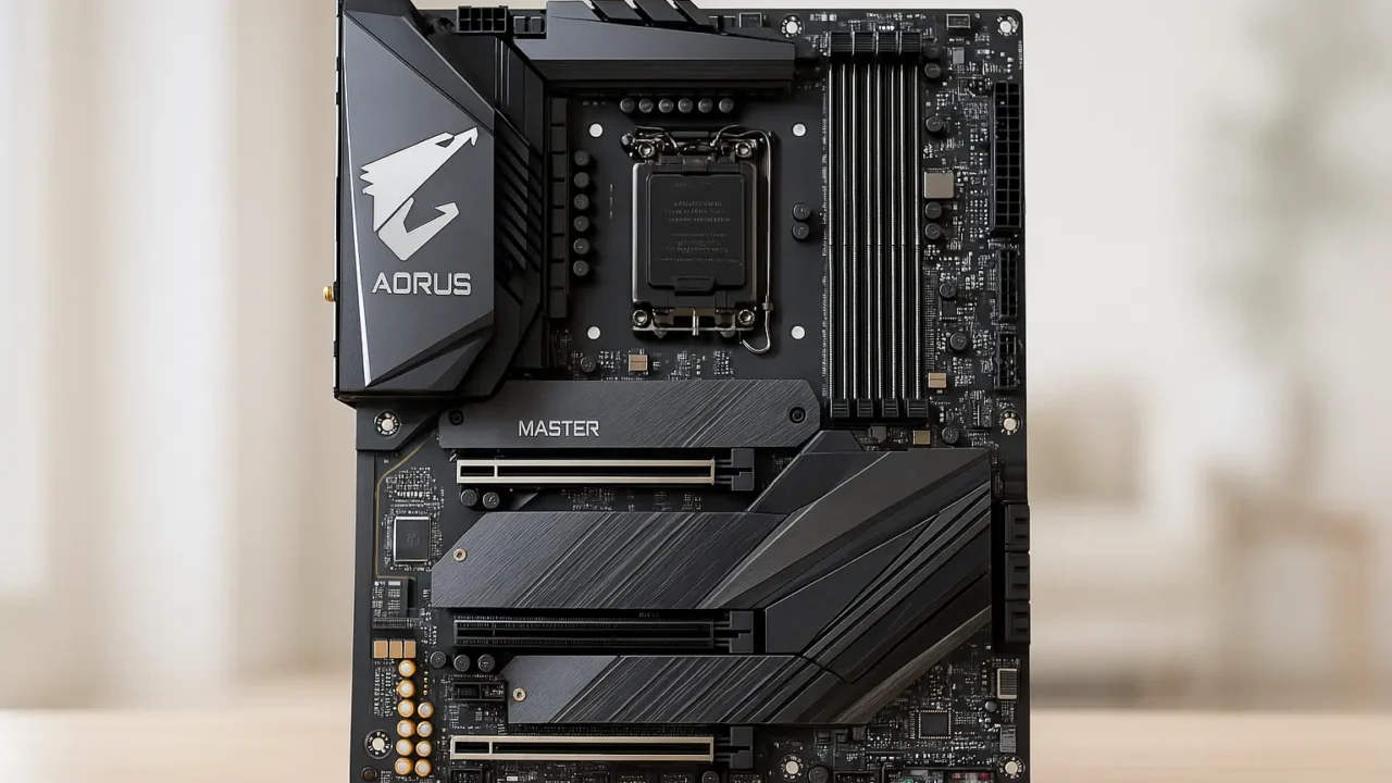 Placa Mãe Gigabyte Z890 AORUS MASTER: desempenho extremo e conectividade de ponta
