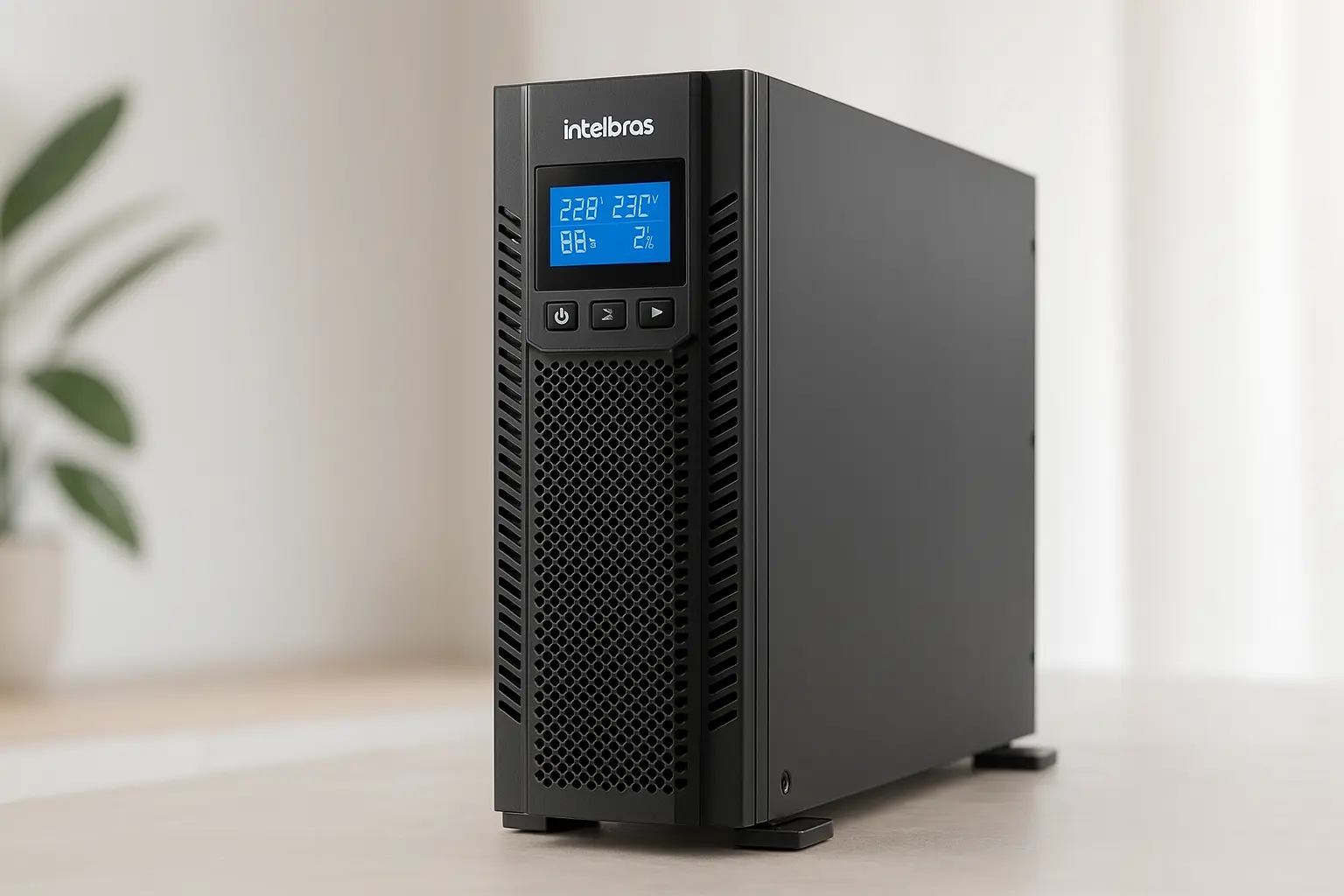 intelbras Nobreak Online Rack Torre DNB 3.0kVA: Estabilidade e Proteção Total