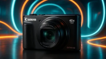 Canon Powershot SX740 HS com Zoom Óptico de 40x: Ideal para Viagens e Família