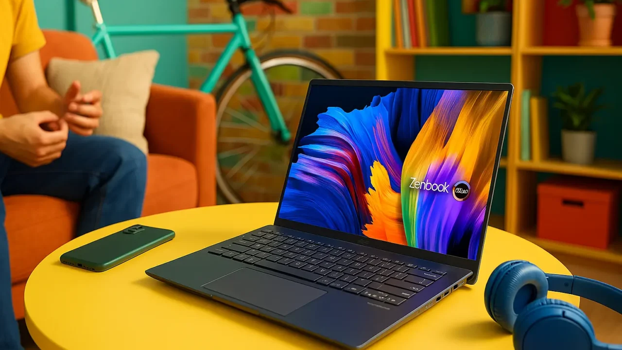 ASUS Zenbook 14 OLED: leve, potente e pronto para tudo