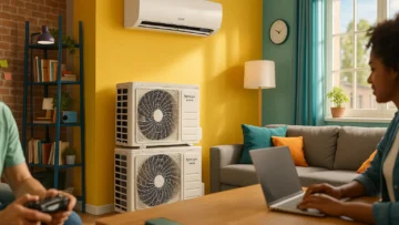 Springer Midea Multi Split Inverter 18.000: Potência e Economia para Dois Ambientes