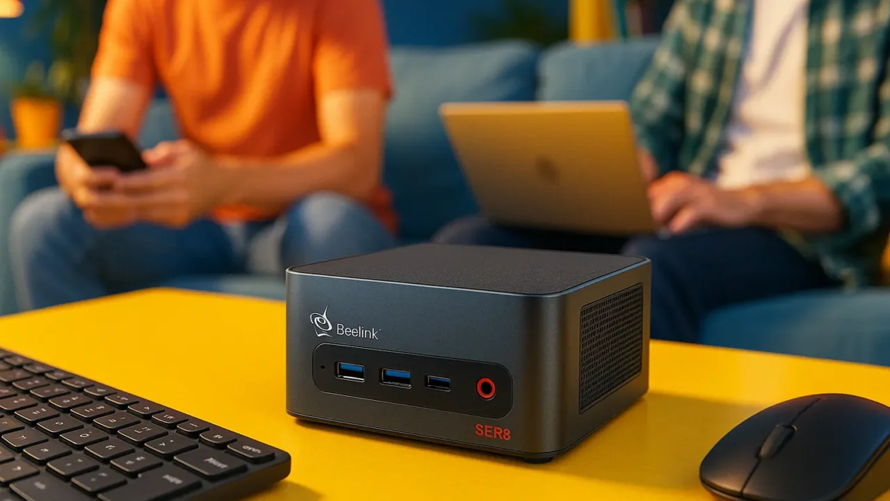 Beelink Mini PC SER8: potência extrema em um formato compacto