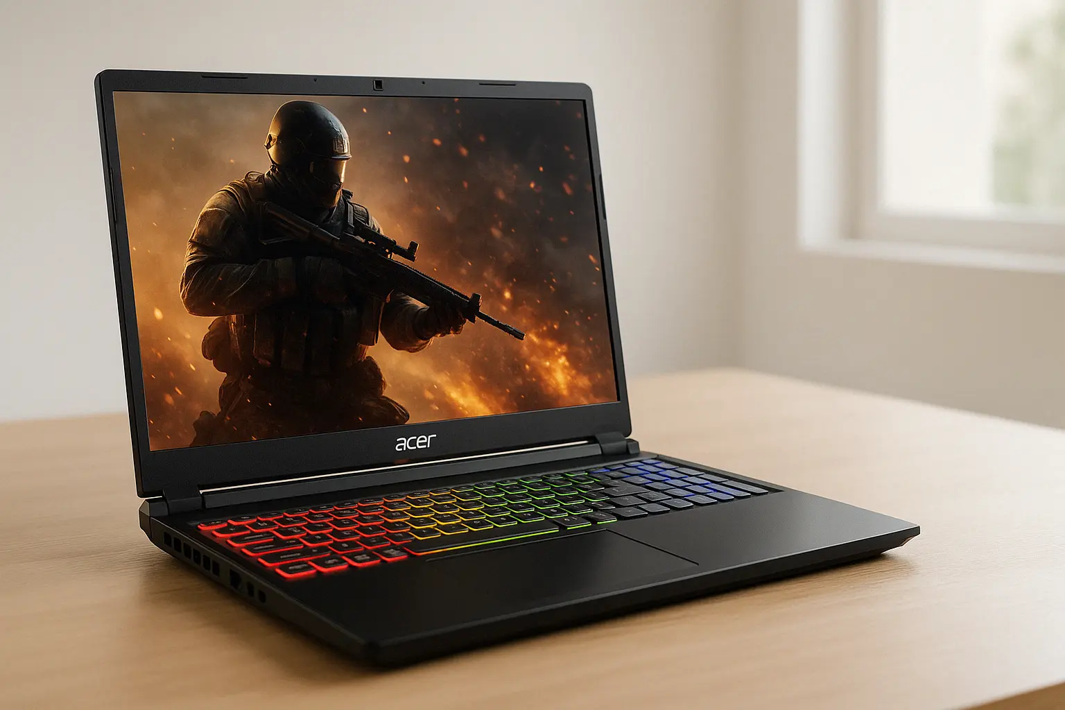 Acer Nitro 5: Potência e Imersão em Jogos Intensos