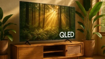 Smart TV QLED 65" 4K UHD Samsung Q60C com Alexa e Modo Game
