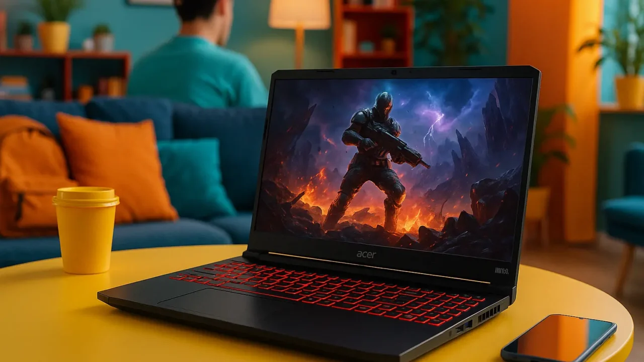Notebook Gamer Acer Nitro V: RTX4050, i7 e 16GB RAM para Performance Total