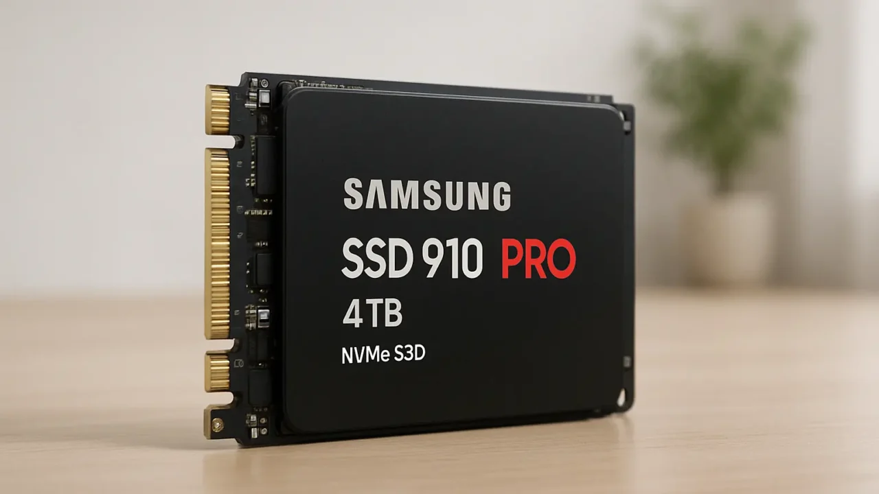 SAMSUNG SSD 9100 PRO 4TB: Velocidade Extremamente Surpreendente