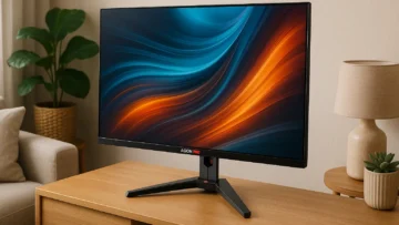 Monitor Gamer AOC AGON PRO 25" com 360Hz e G-Sync: fluidez extrema e foco em performance