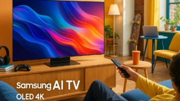 Samsung AI TV 48" OLED 4K – Inteligência Artificial, Design Fino e Imagem Incrível