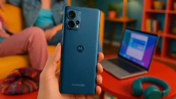 Motorola Edge 60 Fusion 5G: Câmera Sony, IP68 e 16GB de RAM