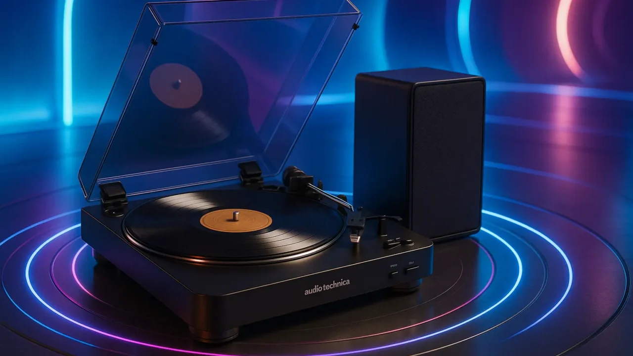Audio-Technica AT-LP60XSPBT: Som vintage com tecnologia moderna