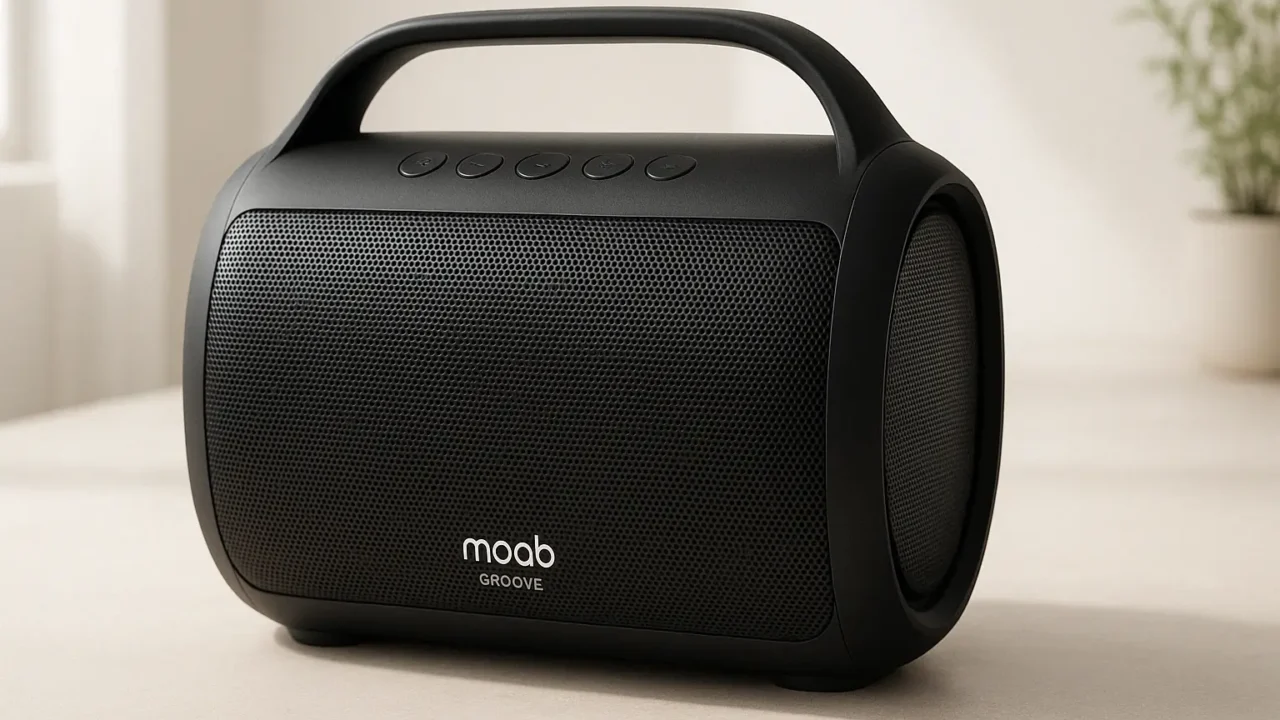 Moob Groove: Caixa de Som 1200W com Bluetooth 5.0 e Função TWS