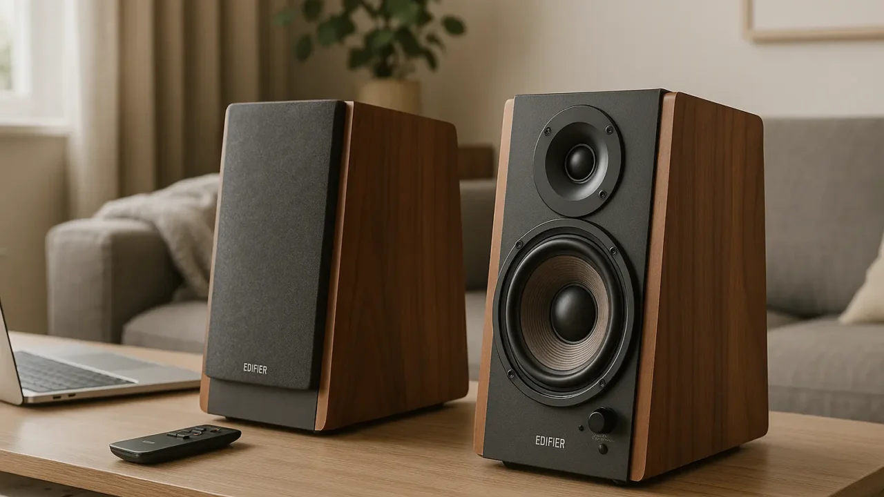 Edifier R1700BT: Som Premium com Estilo Retrô e Bluetooth