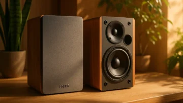 Edifier R1280DB: Som Premium com Bluetooth e Estilo Retrô