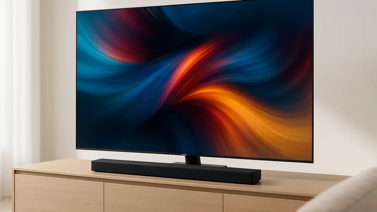 Samsung AI TV 65" OLED 4K 65S90D com Soundbar HW-Q800D: Imersão Total com Tecnologia de Ponta
