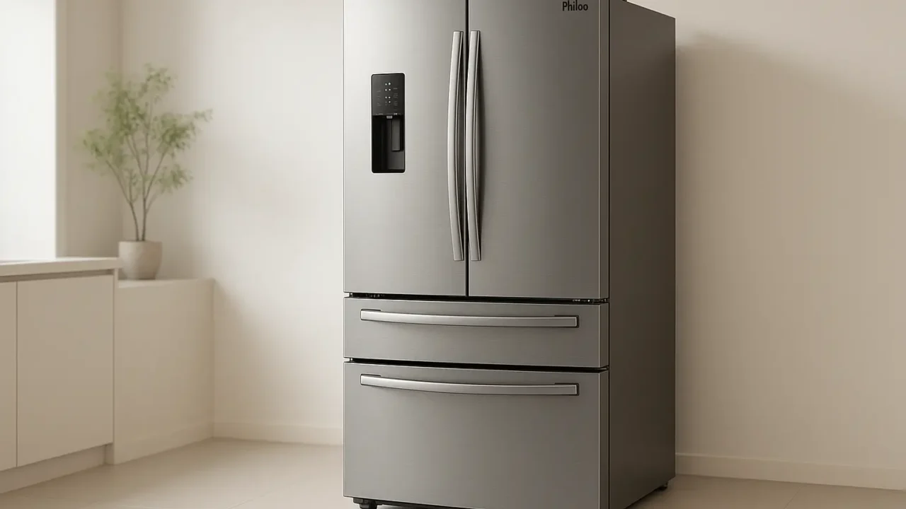 Geladeira Philco French Door Eco Inverter: espaço, economia e estilo