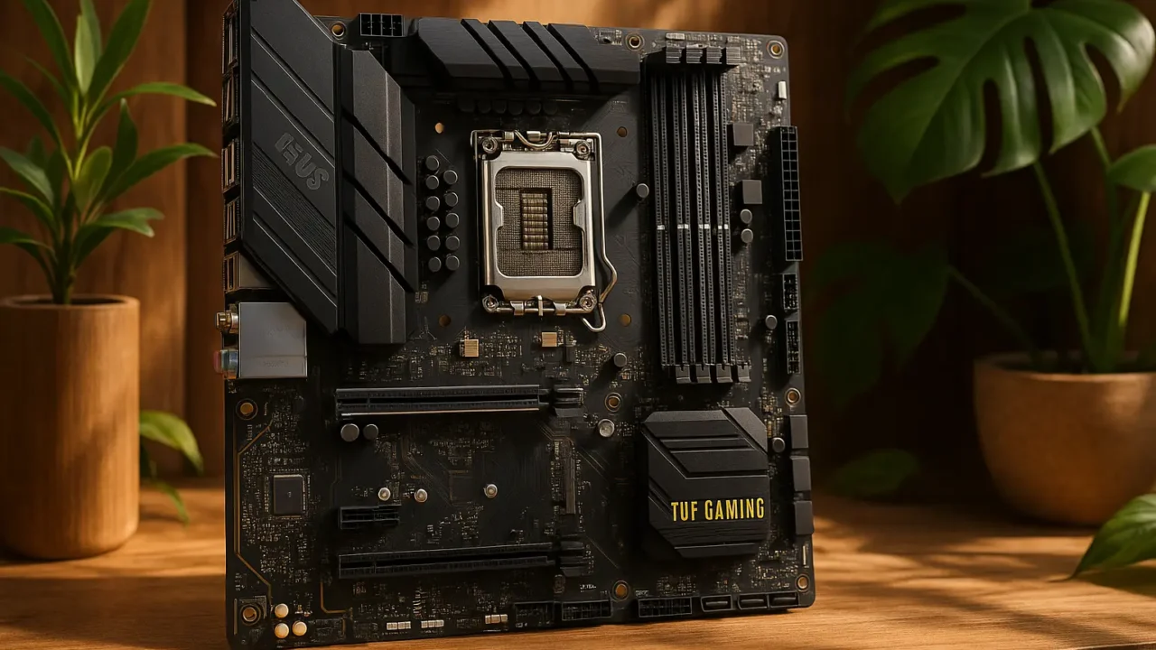 Placa Mãe Asus TUF GAMING B760M-PLUS II: DDR5, Robustez e Confiabilidade